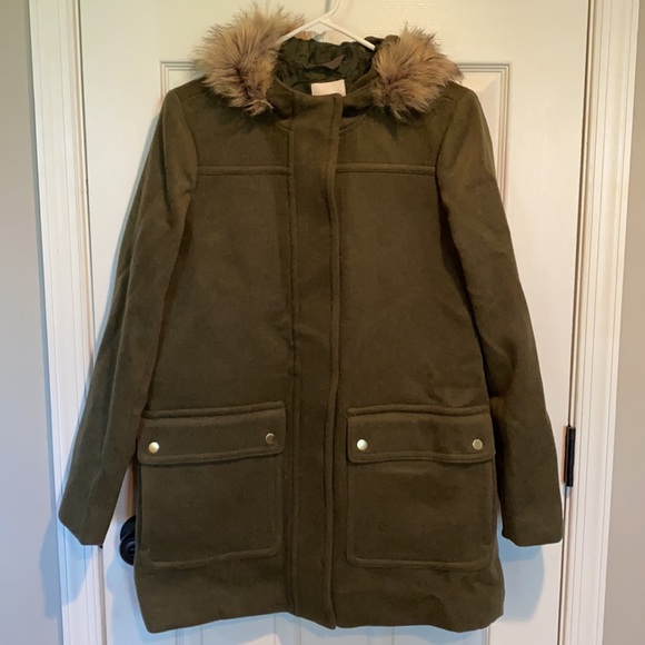 J. Crew Wool Blend Coat